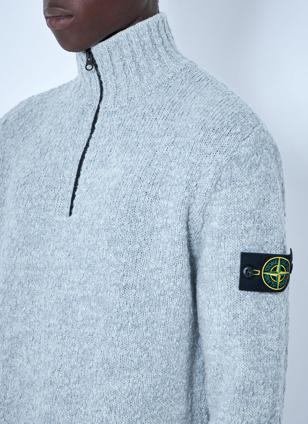 Half-Zip Wool Sweater