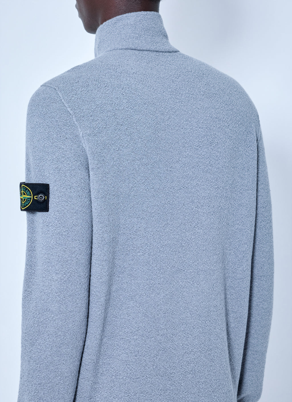 Zip-Up Knit Sweater