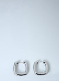 Medium Frame Hoop Earrings