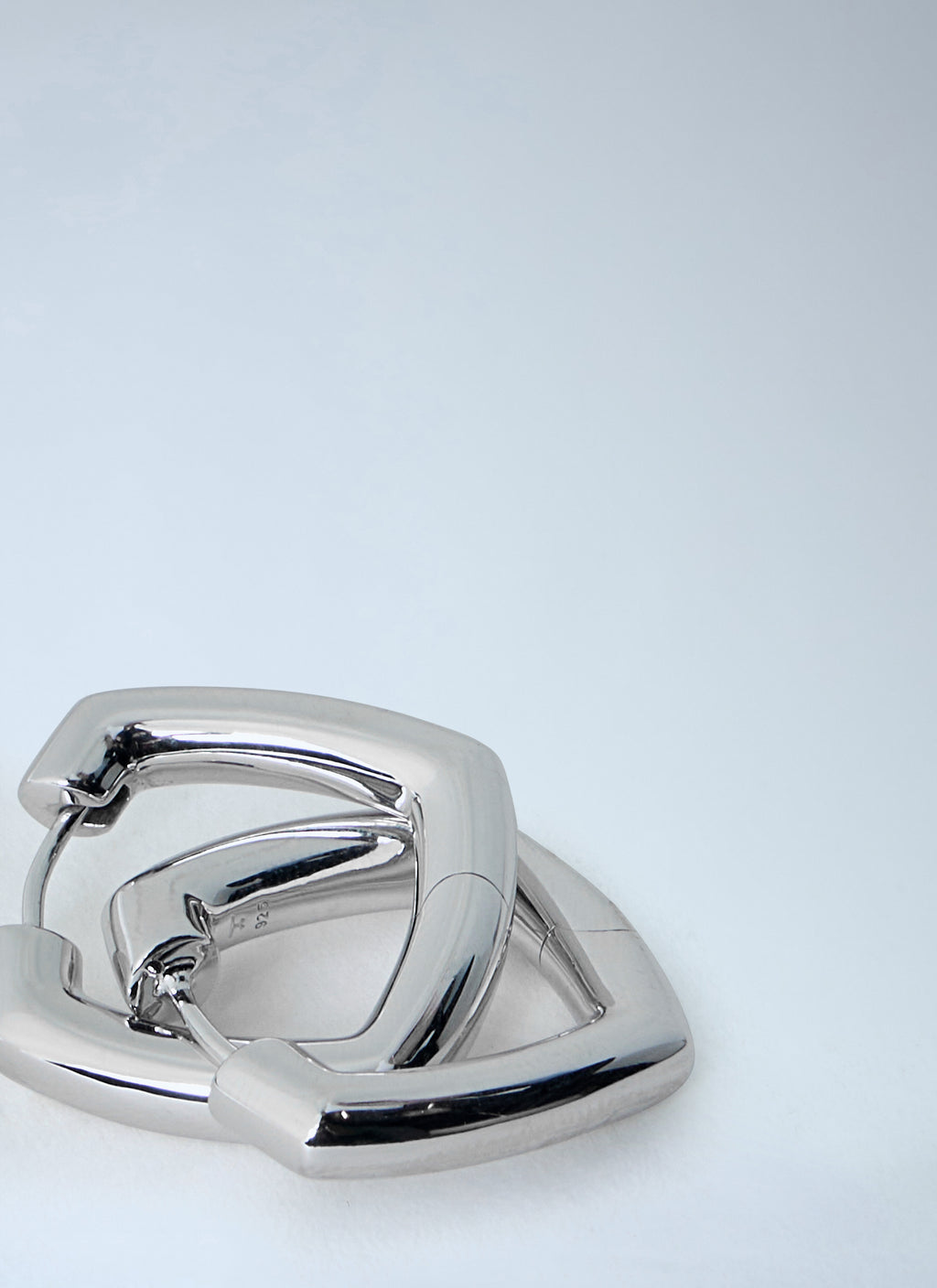 Medium Frame Hoop Earrings