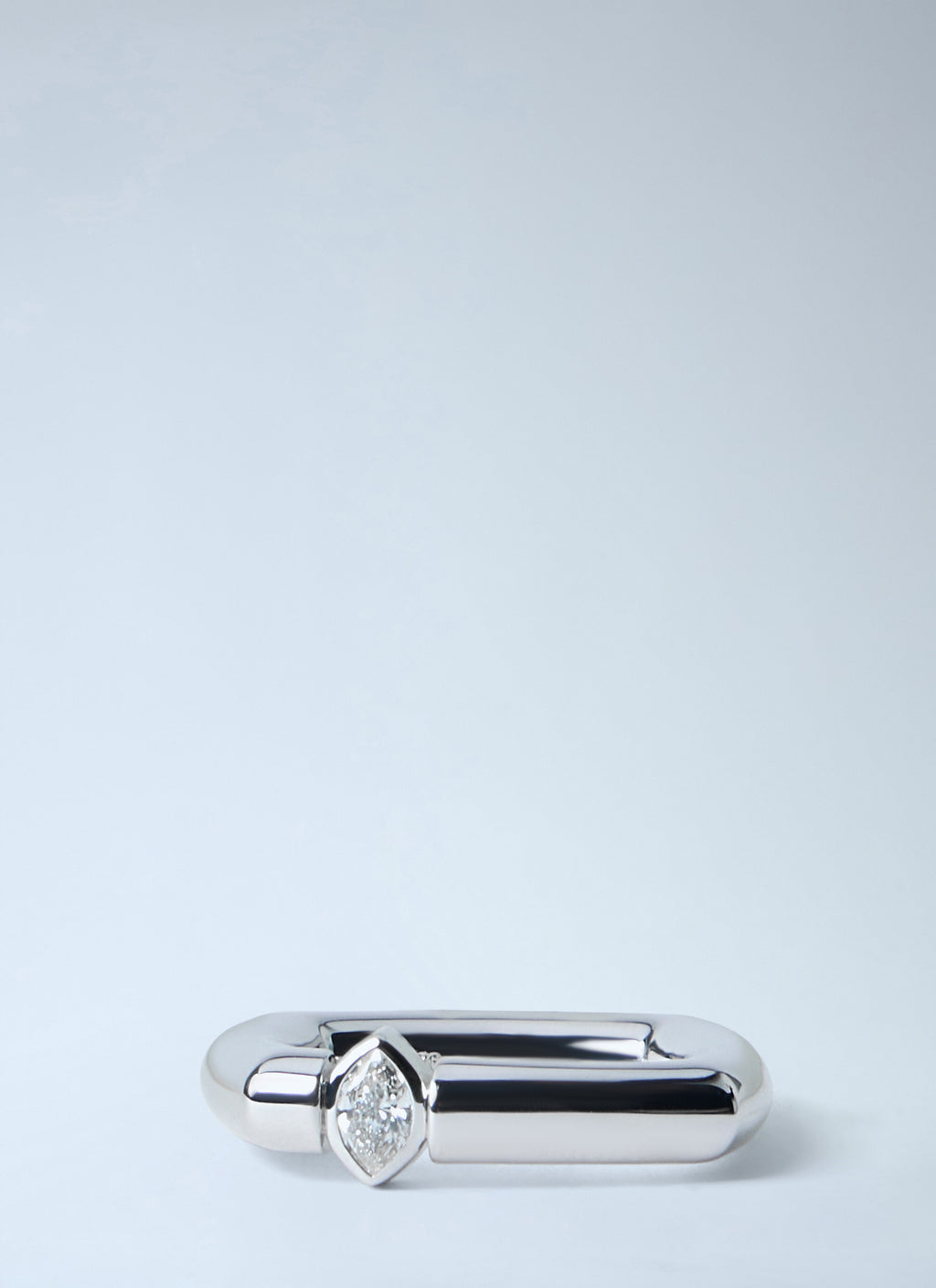 Slim Frame Diamond Ring
