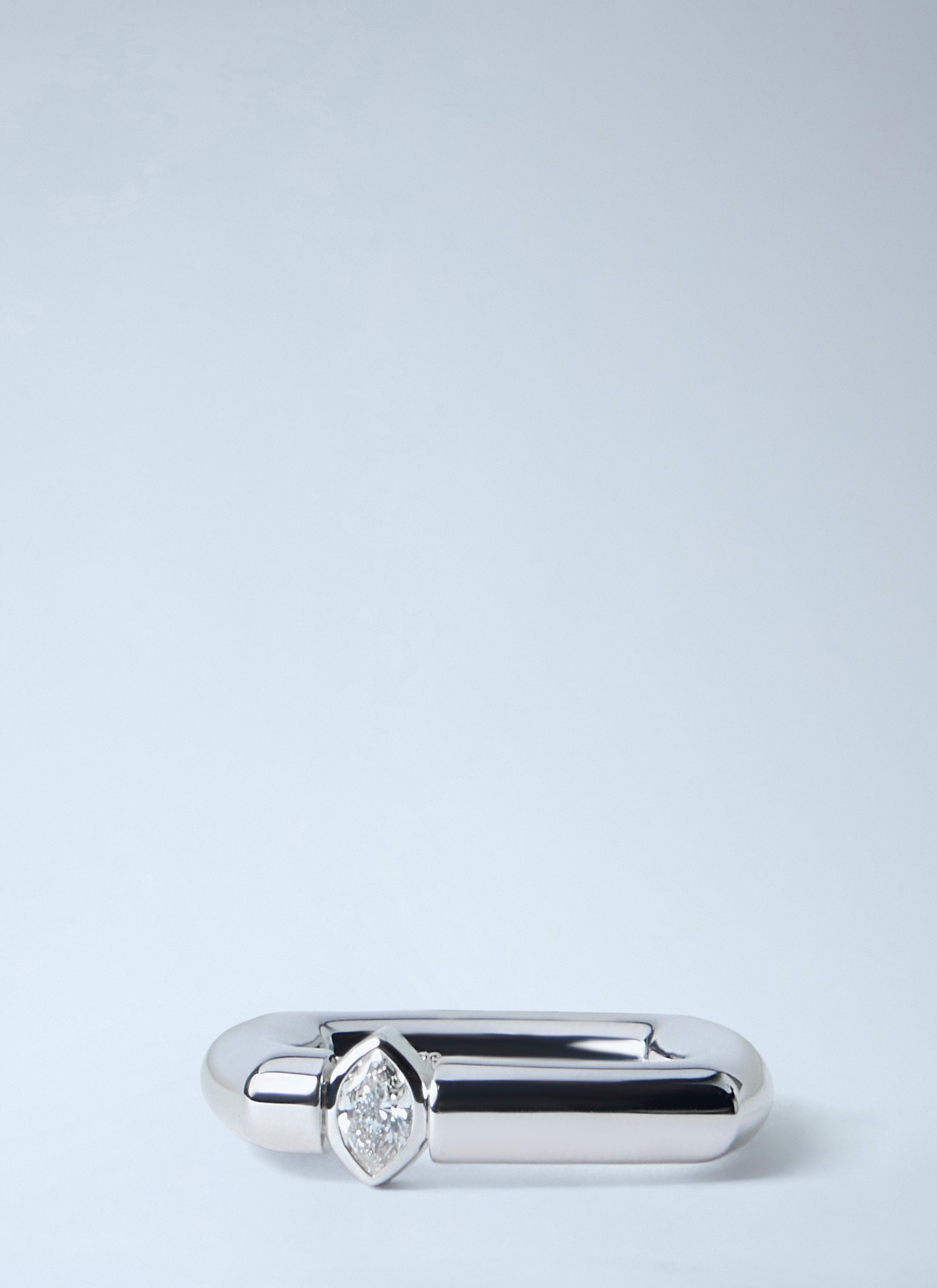 Slim Frame Diamond Ring
