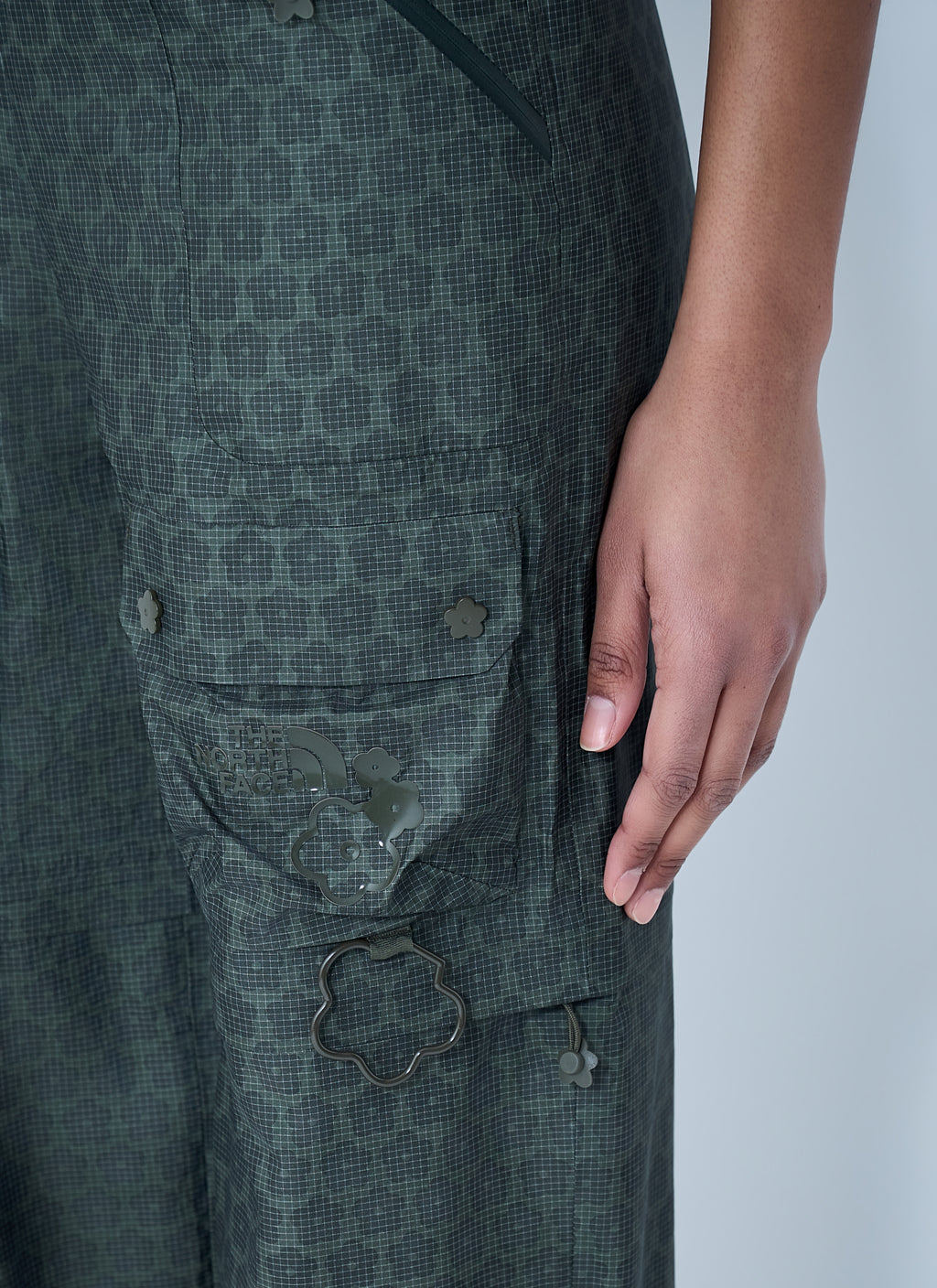 Drawstring Waist Cargo Trousers