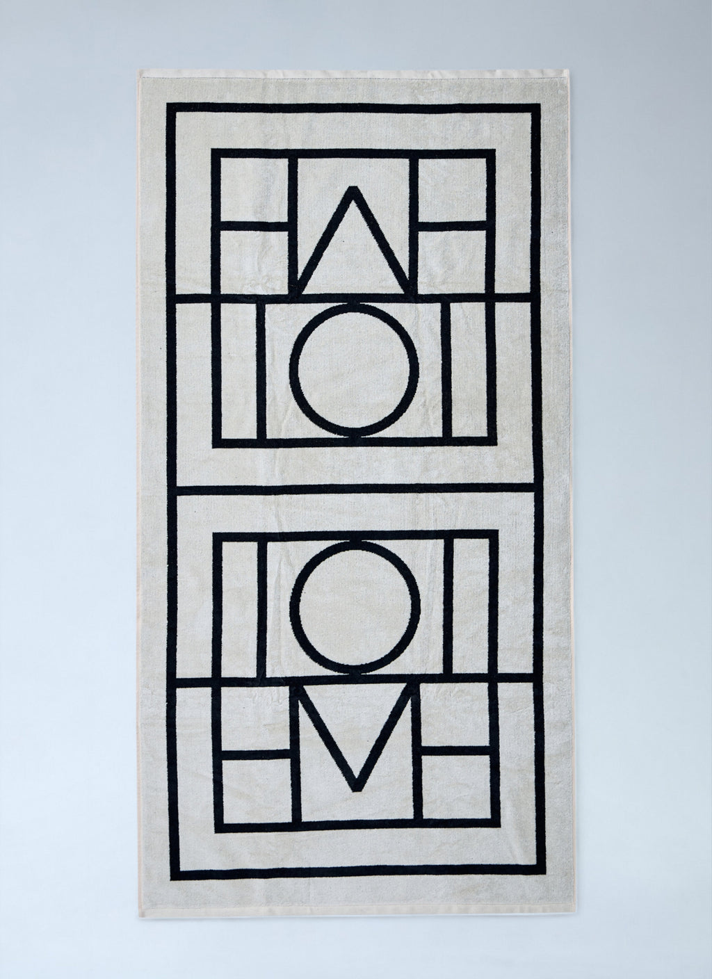 Monogram Beach Towel