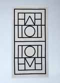 Monogram Beach Towel
