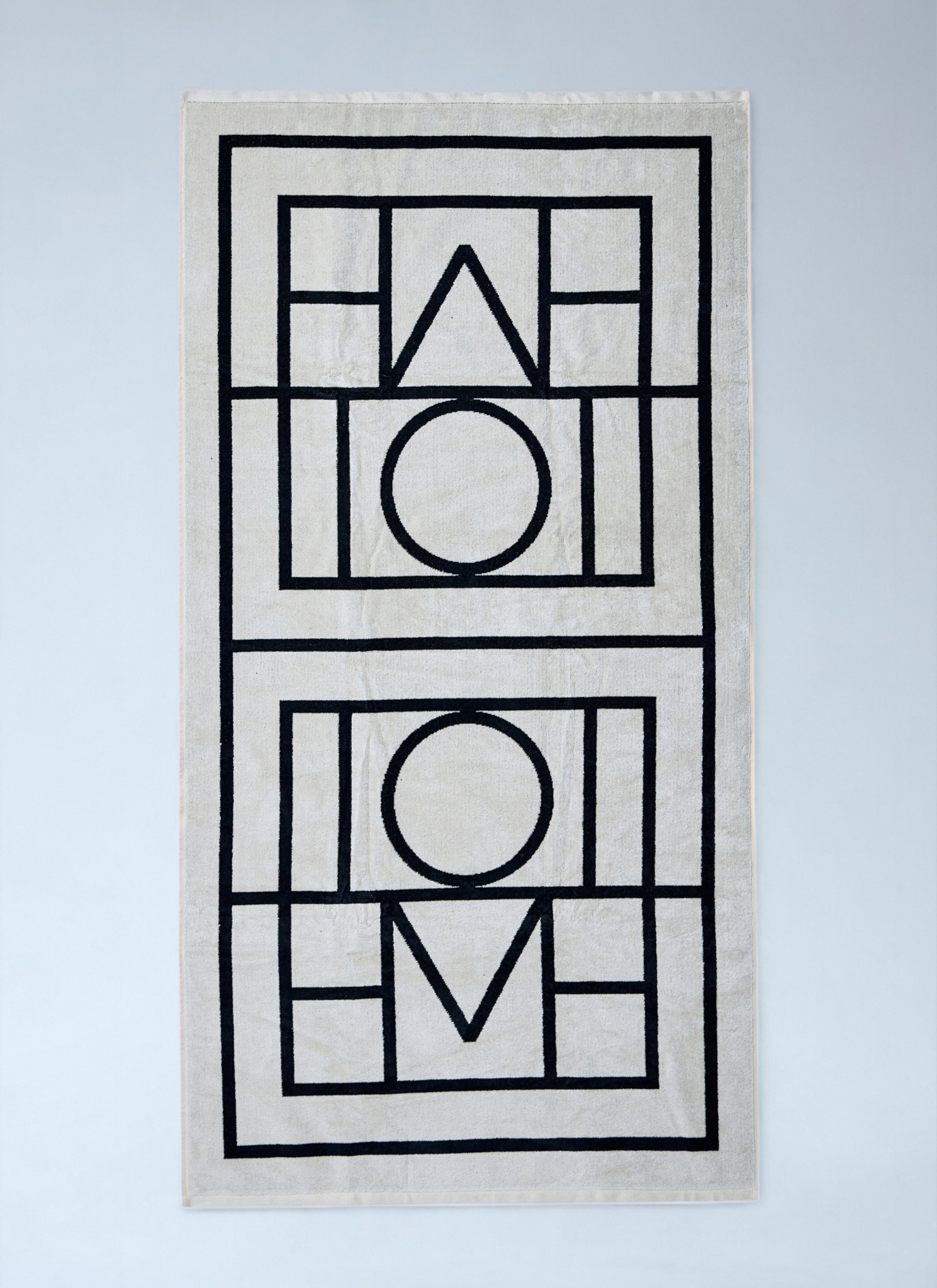 Monogram Beach Towel