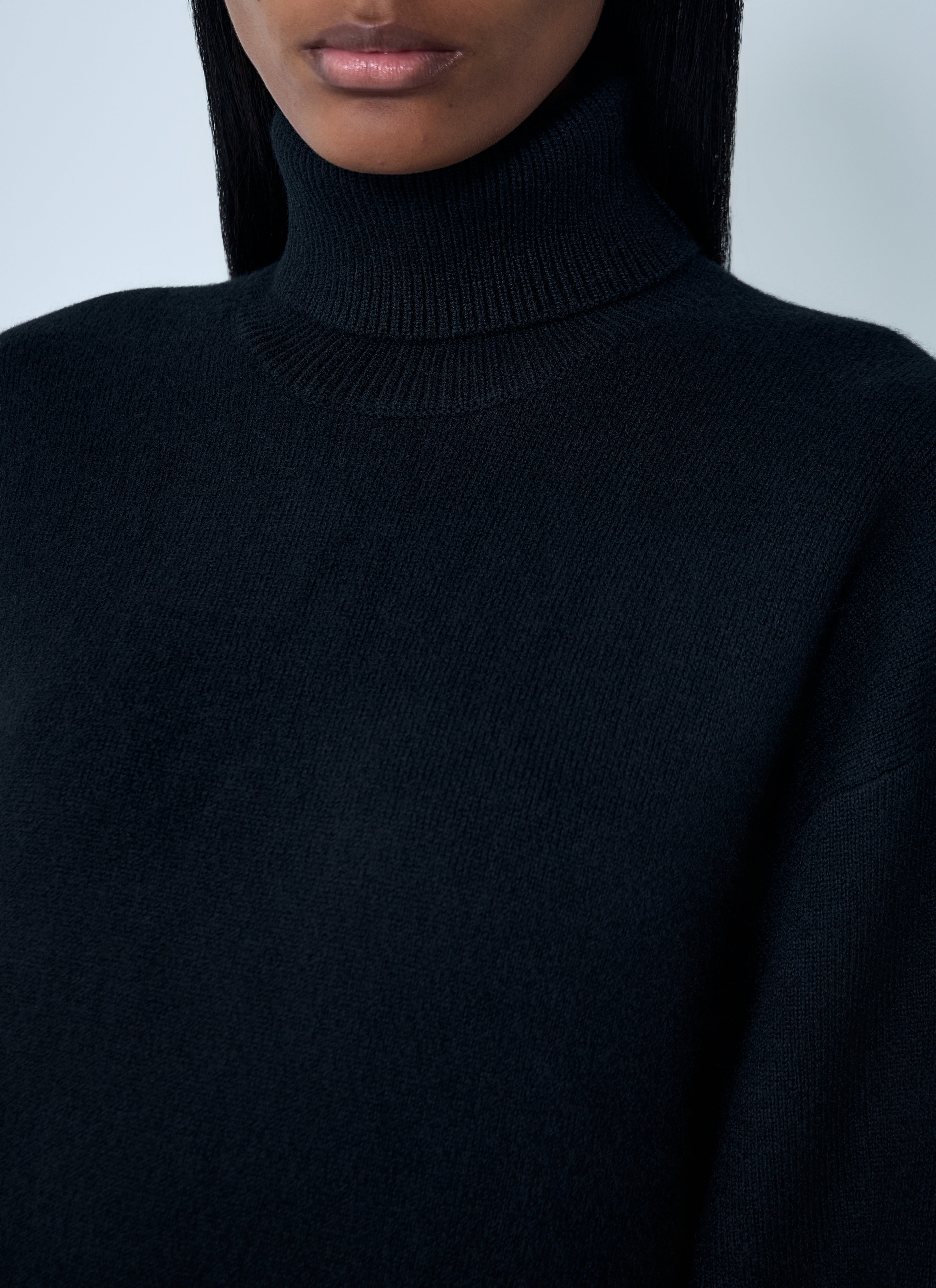 Turtleneck Mini Dress