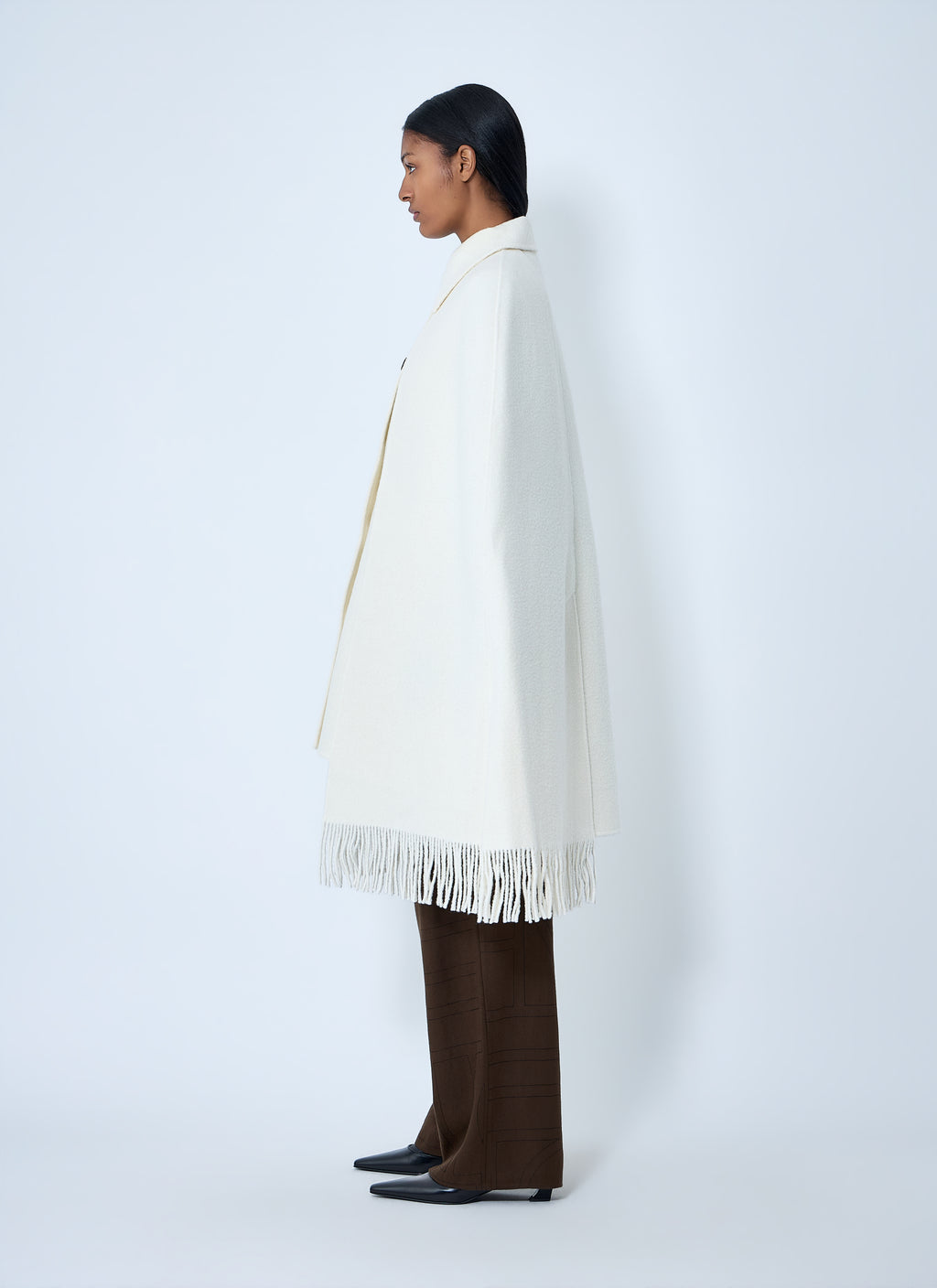 Fringe Cape Coat