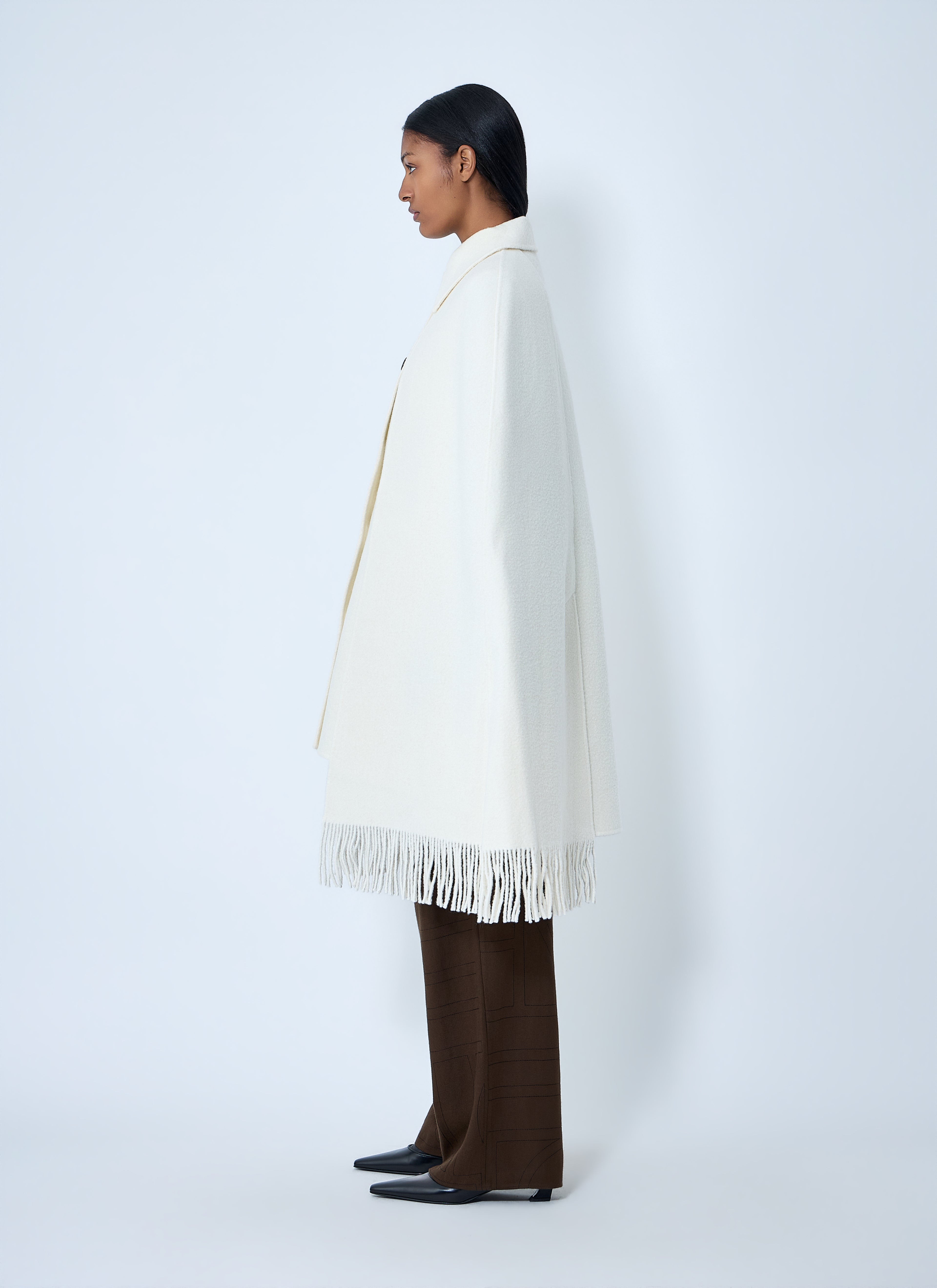 Fringe Cape Coat