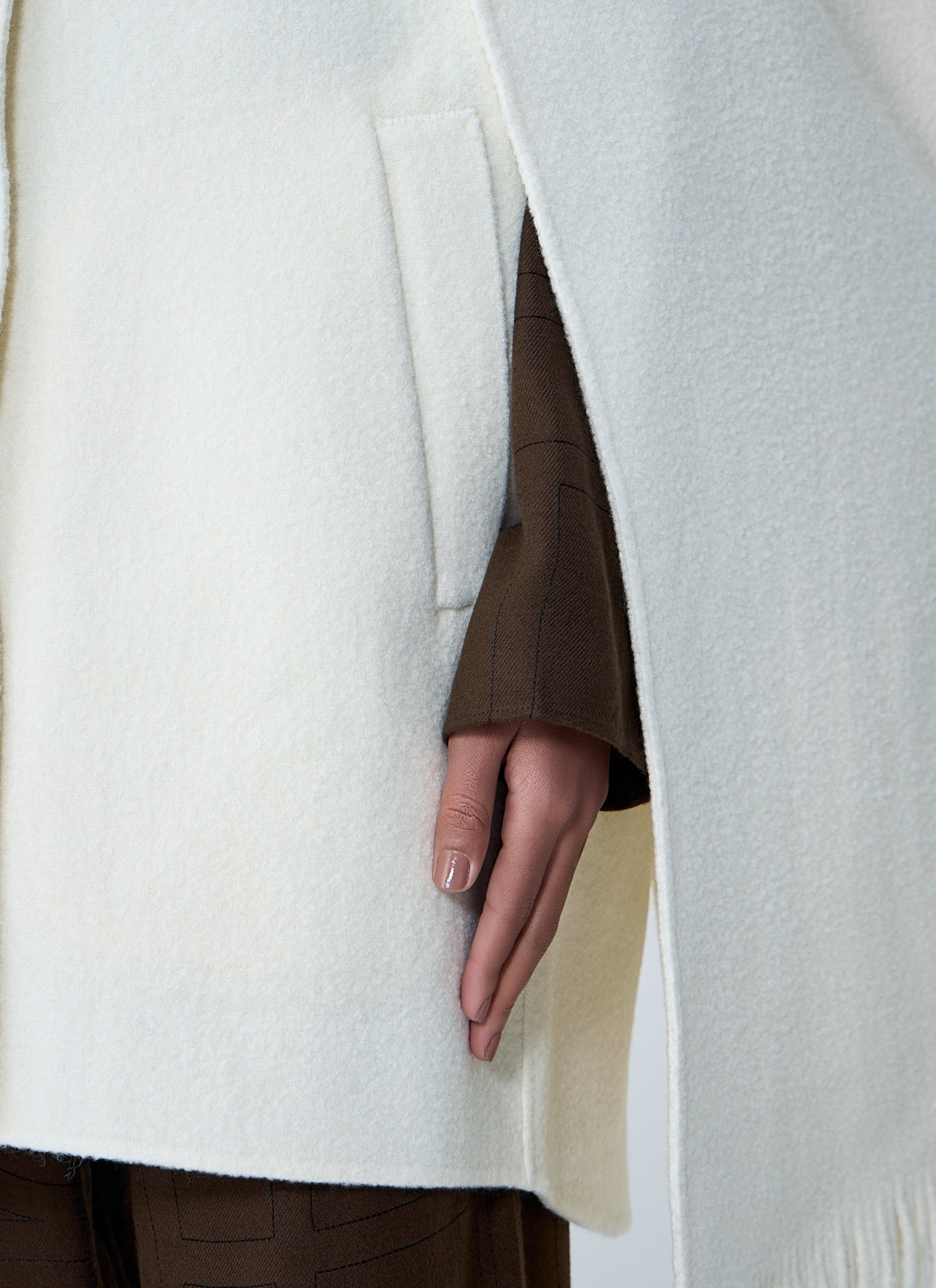 Fringe Cape Coat