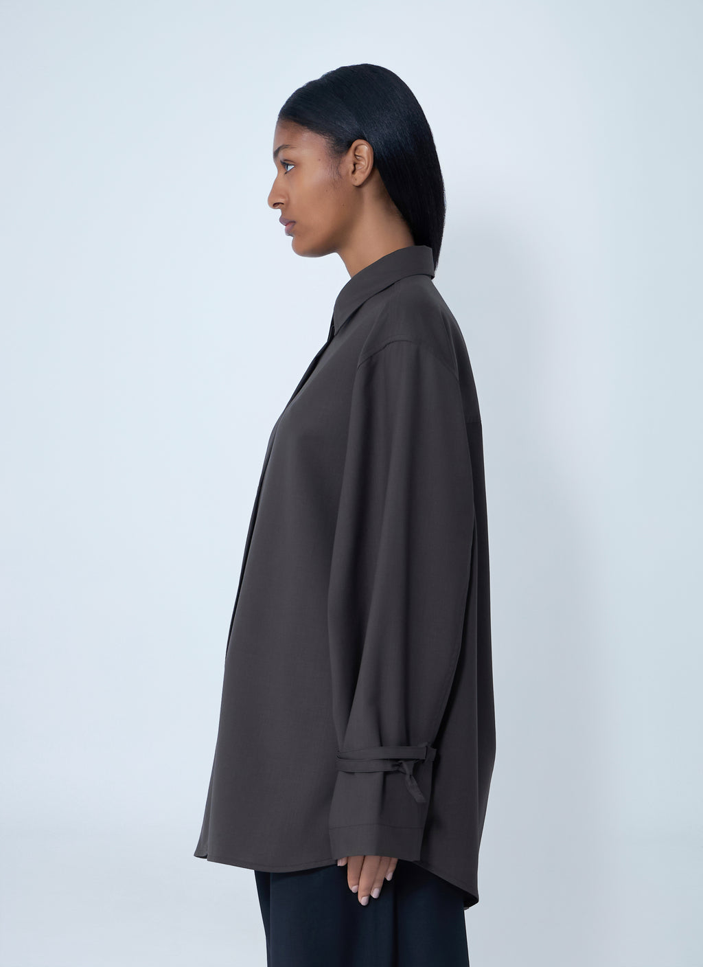 Tie-Cuff Shirt