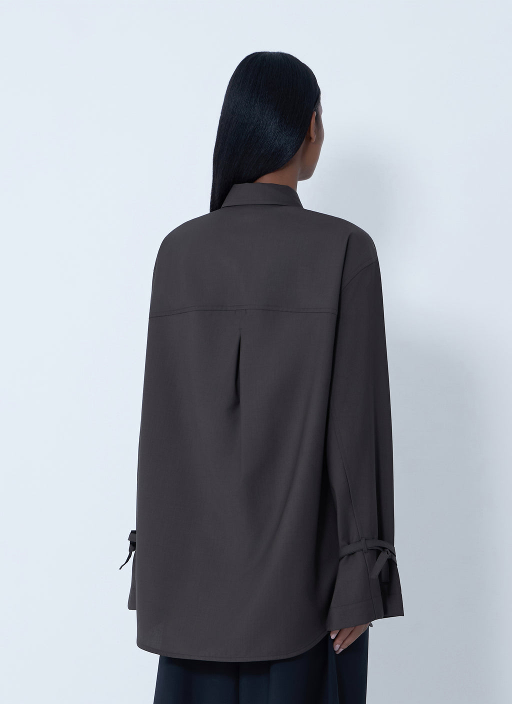 Tie-Cuff Shirt