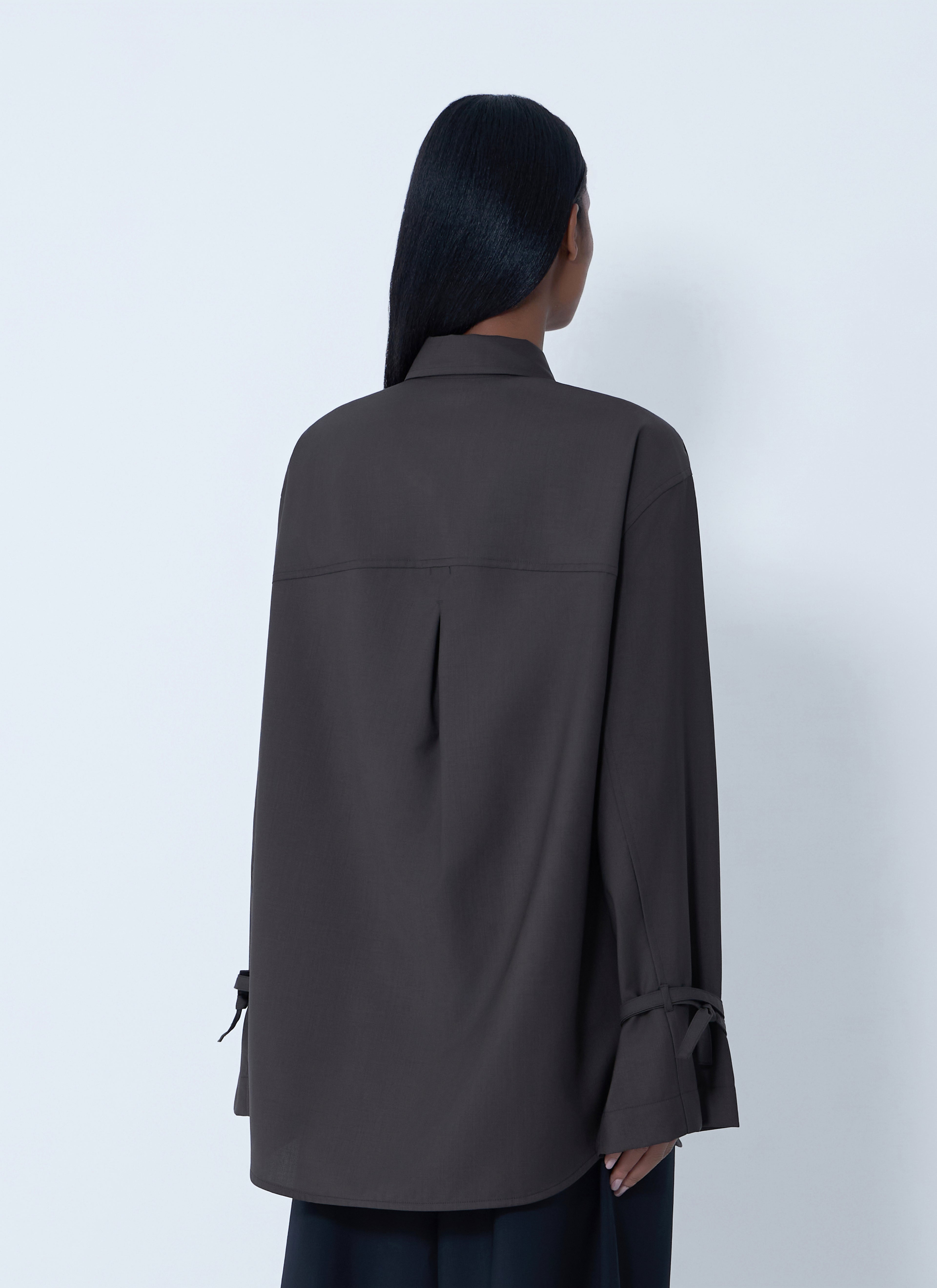 Tie-Cuff Shirt