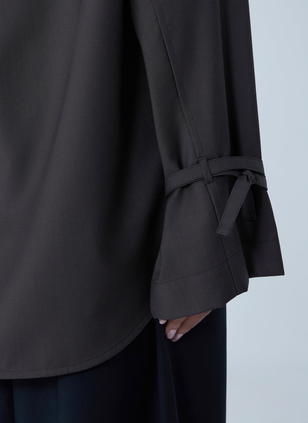 Tie-Cuff Shirt