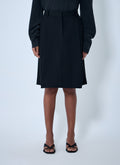 Tailored Pleated Skirt