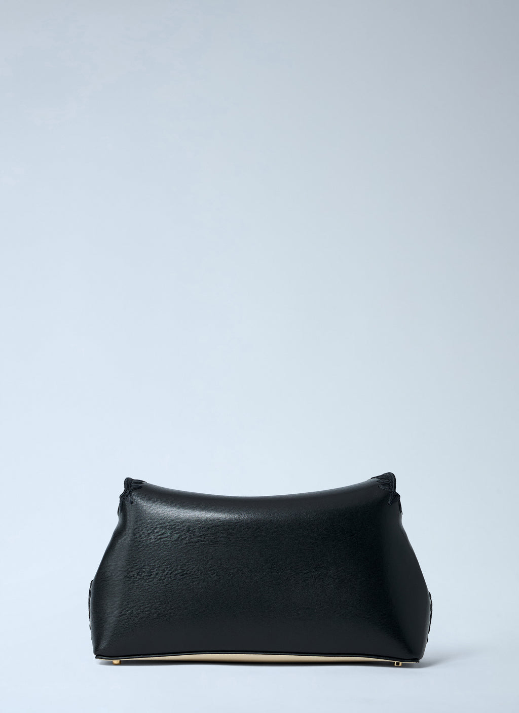 T-Lock Embroidered Leather Clutch Bag