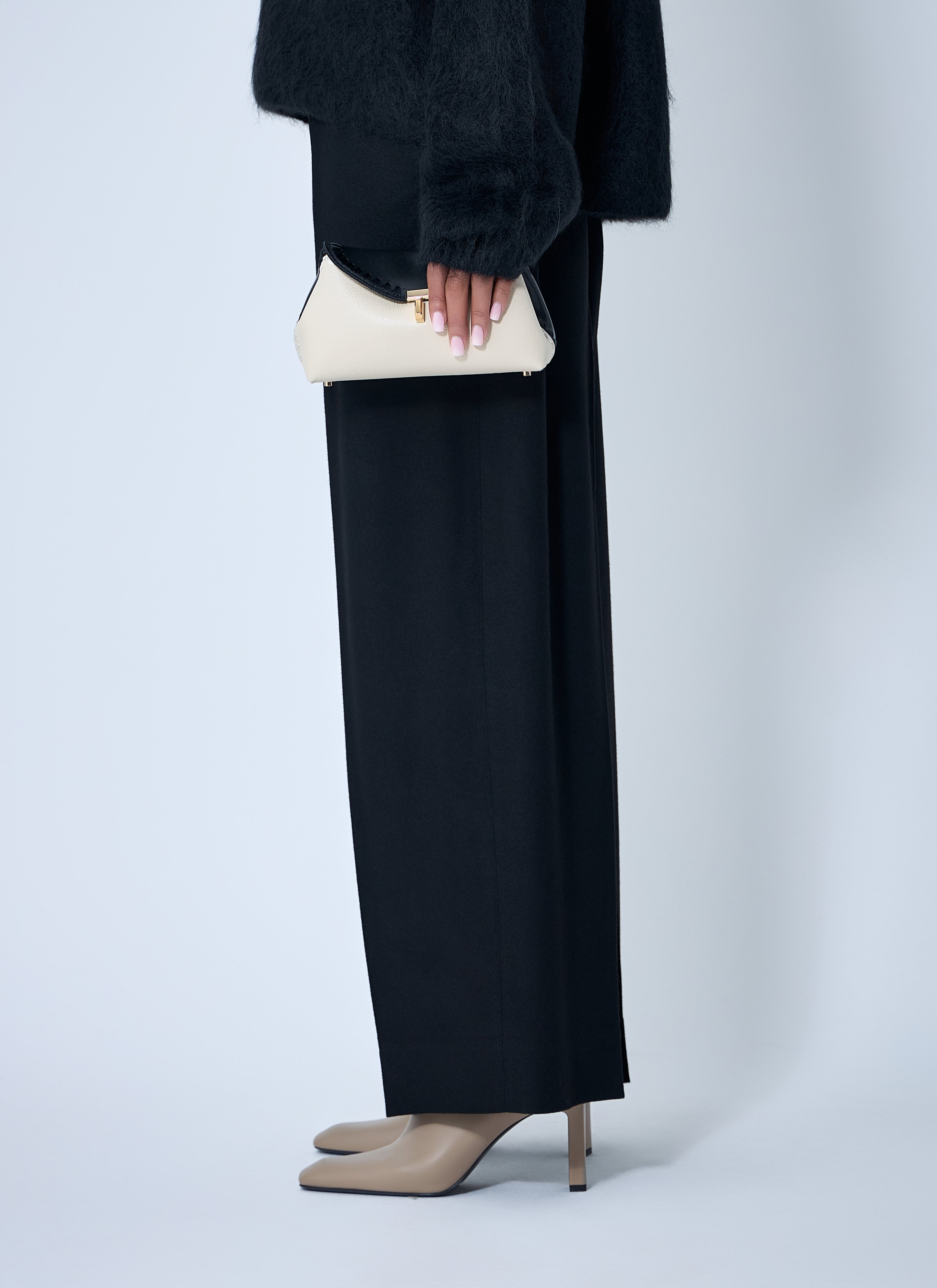 Mini T-Lock Clutch Bag