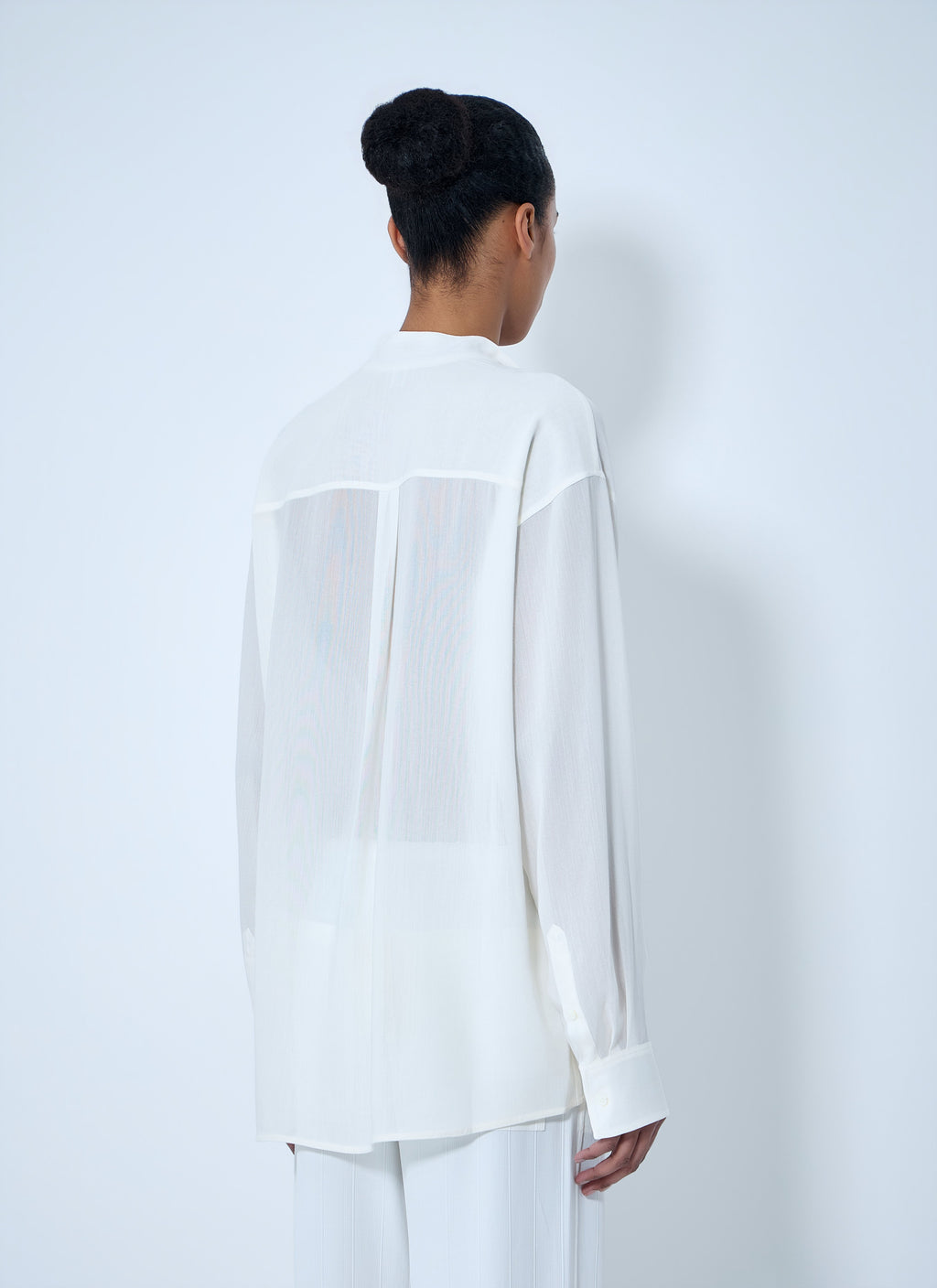 Sheer Silk Blouse