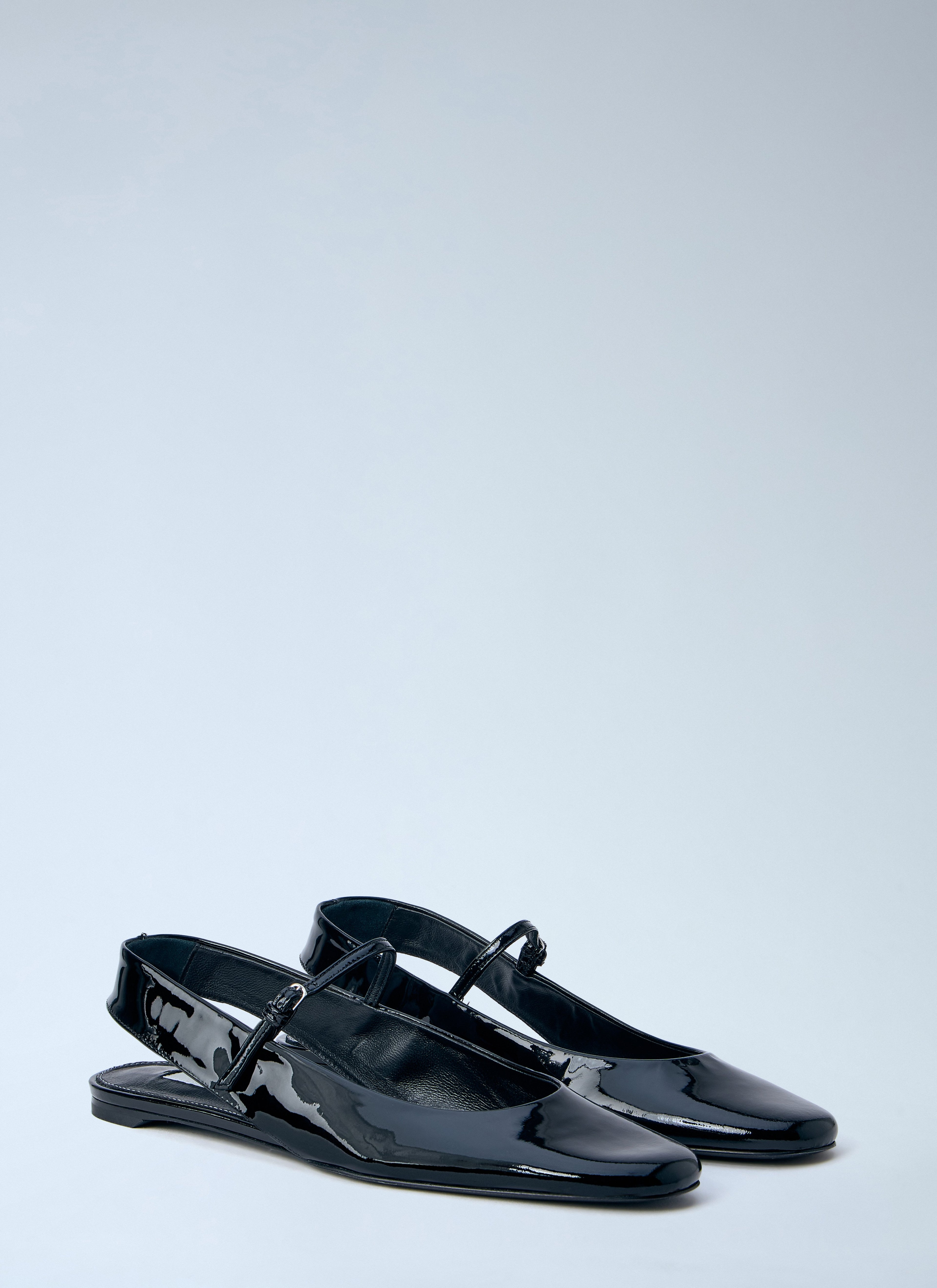 Patent Leather Slingback Flats
