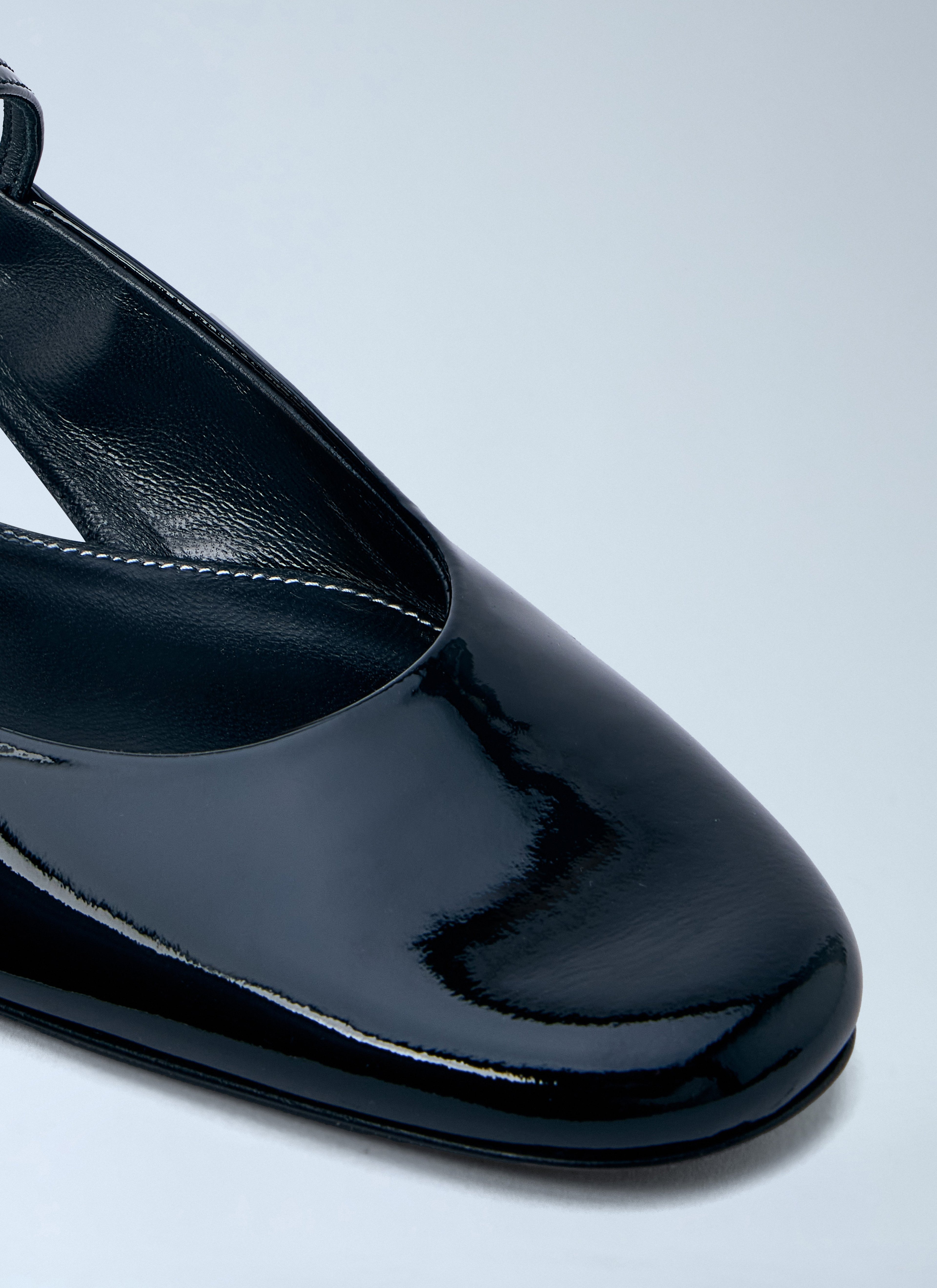 Patent Leather Slingback Flats