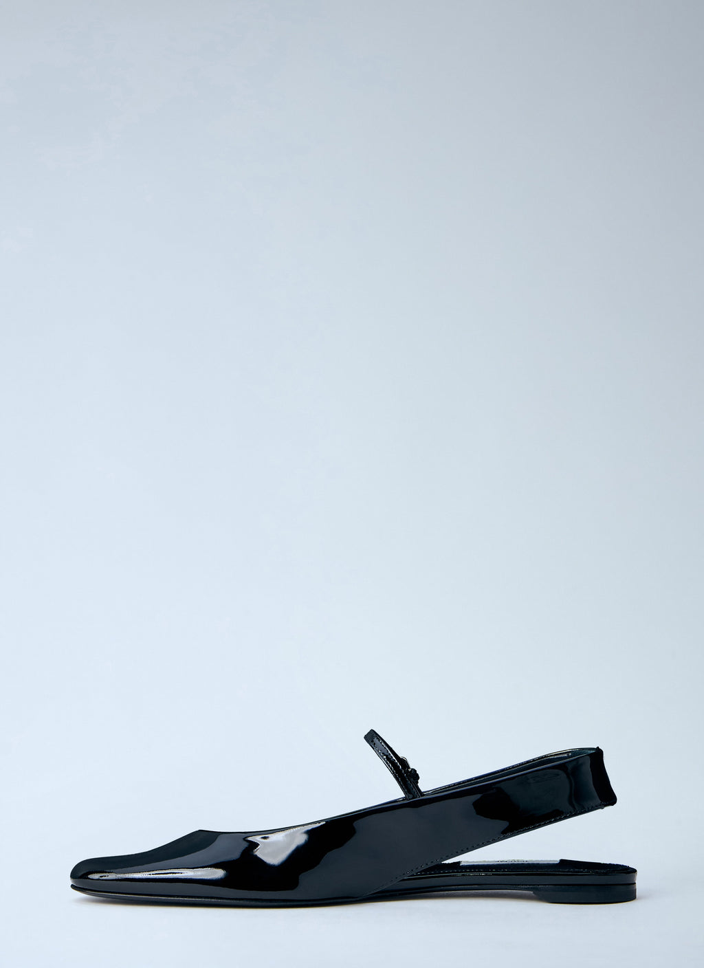 Patent Leather Slingback Flats