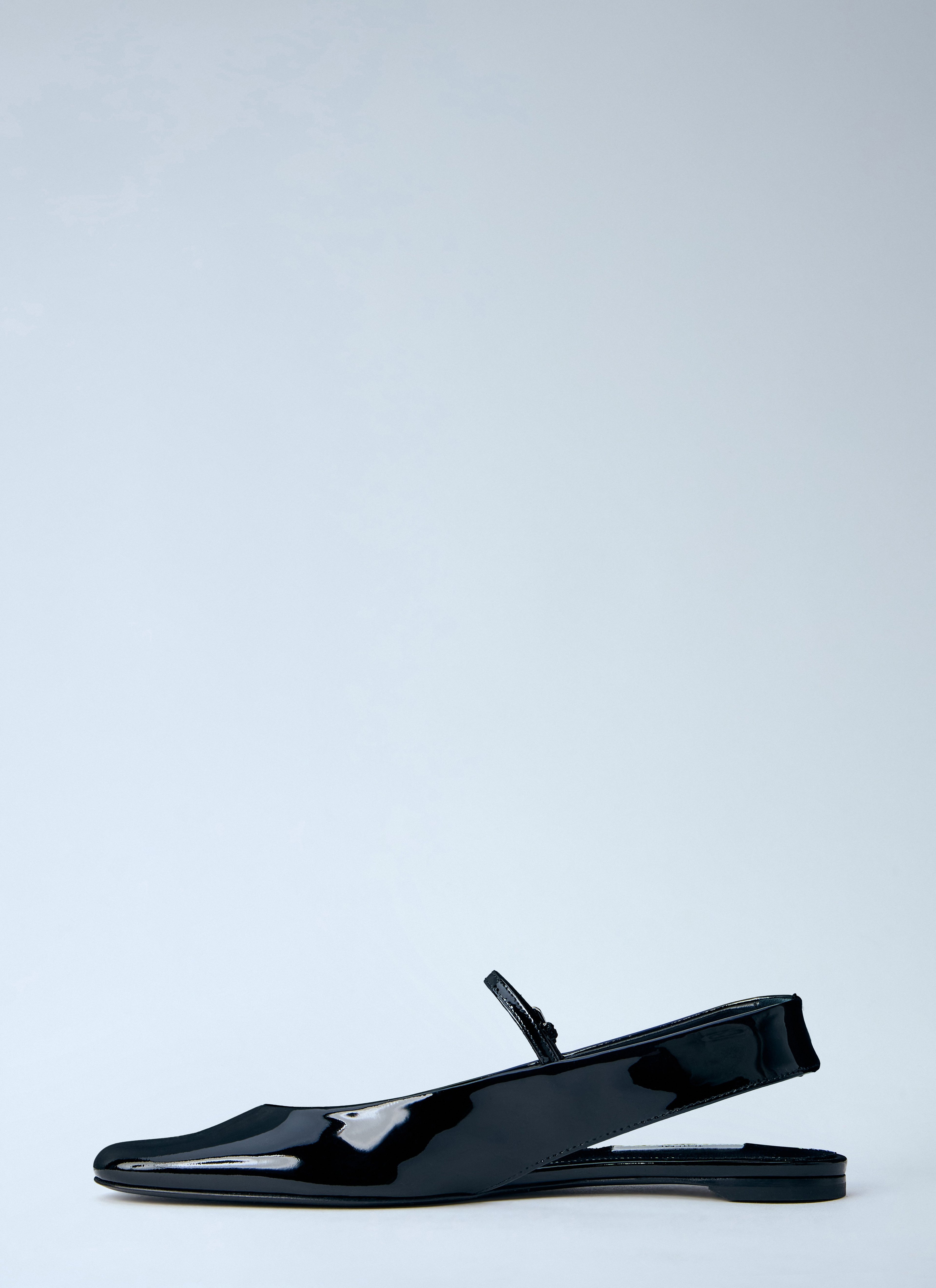 Patent Leather Slingback Flats