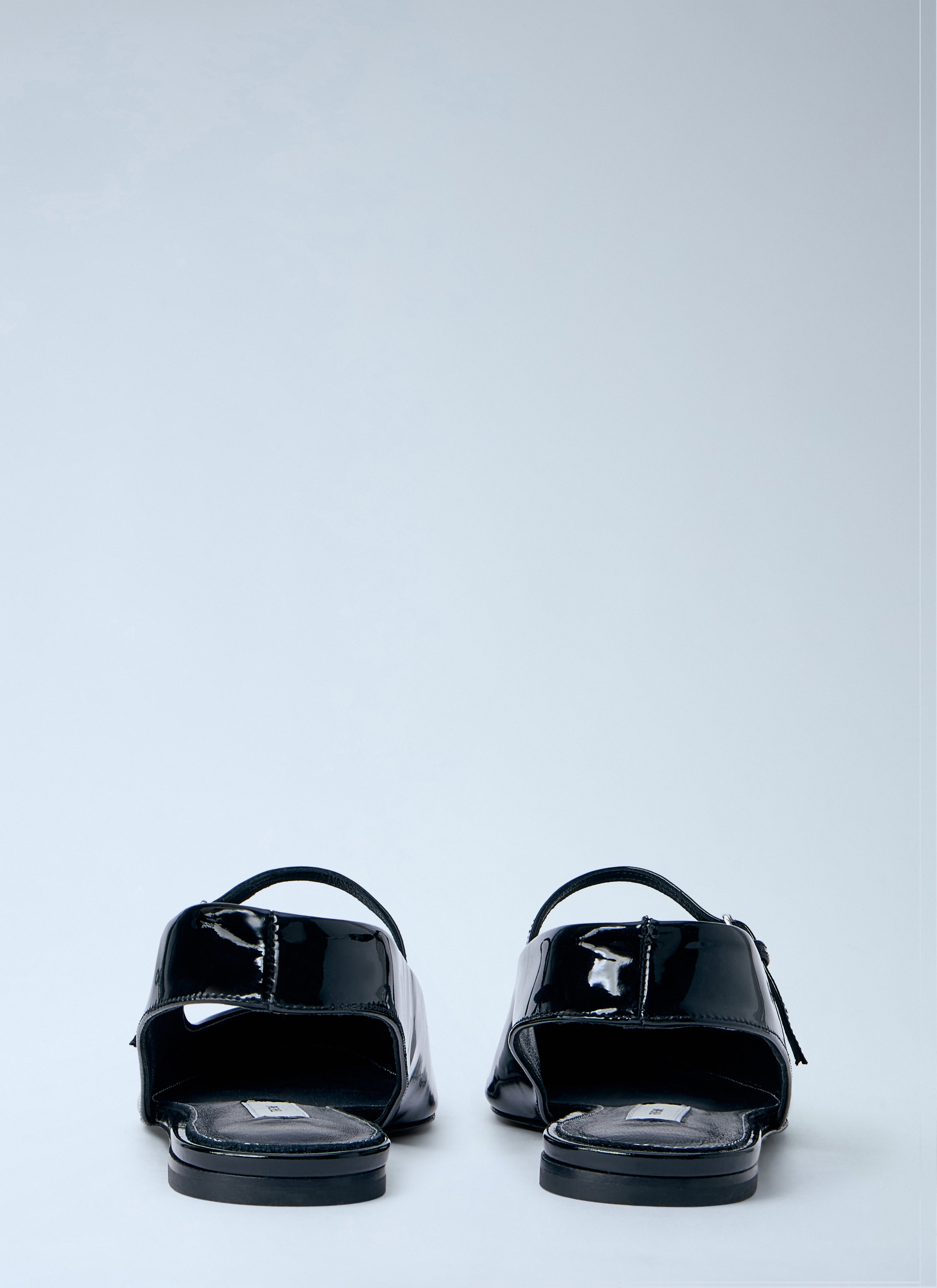 Patent Leather Slingback Flats