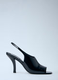 Slingback Peep-Toe Heels