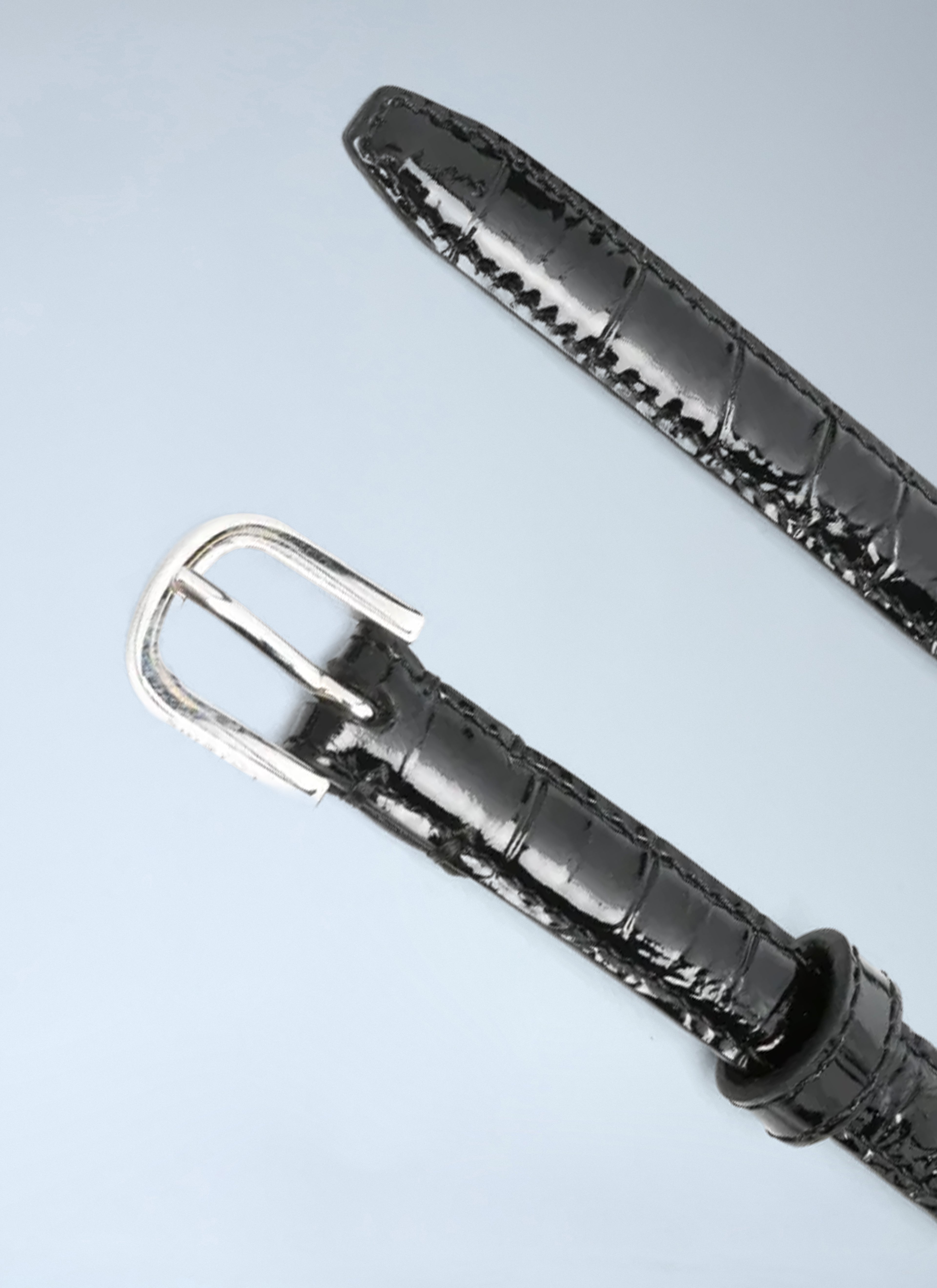 Croco-Embossed Patent Belt