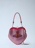 Belle Heart Frame Clutch Bag