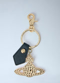 Hammered Orb Keyring