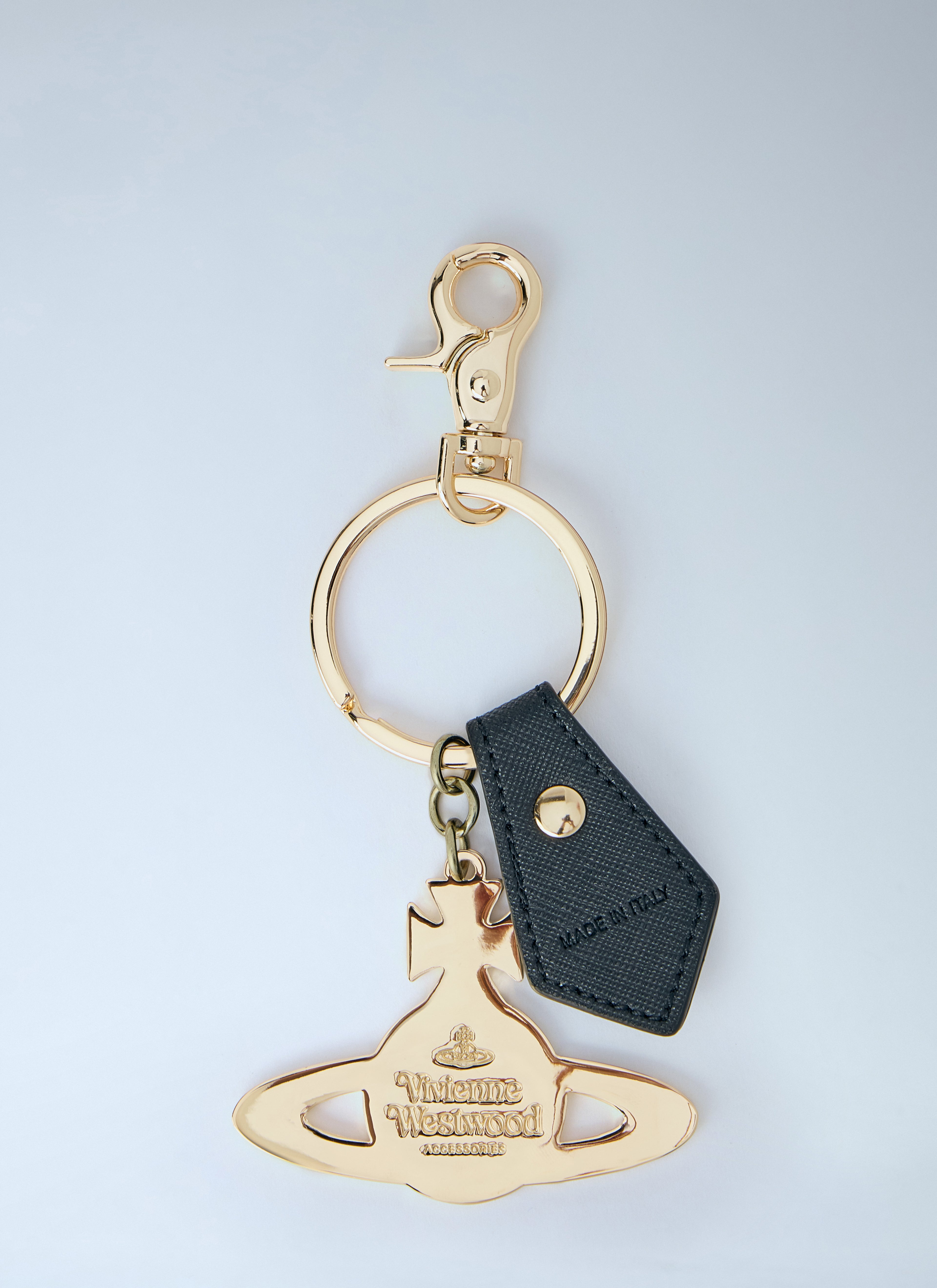 Hammered Orb Keyring