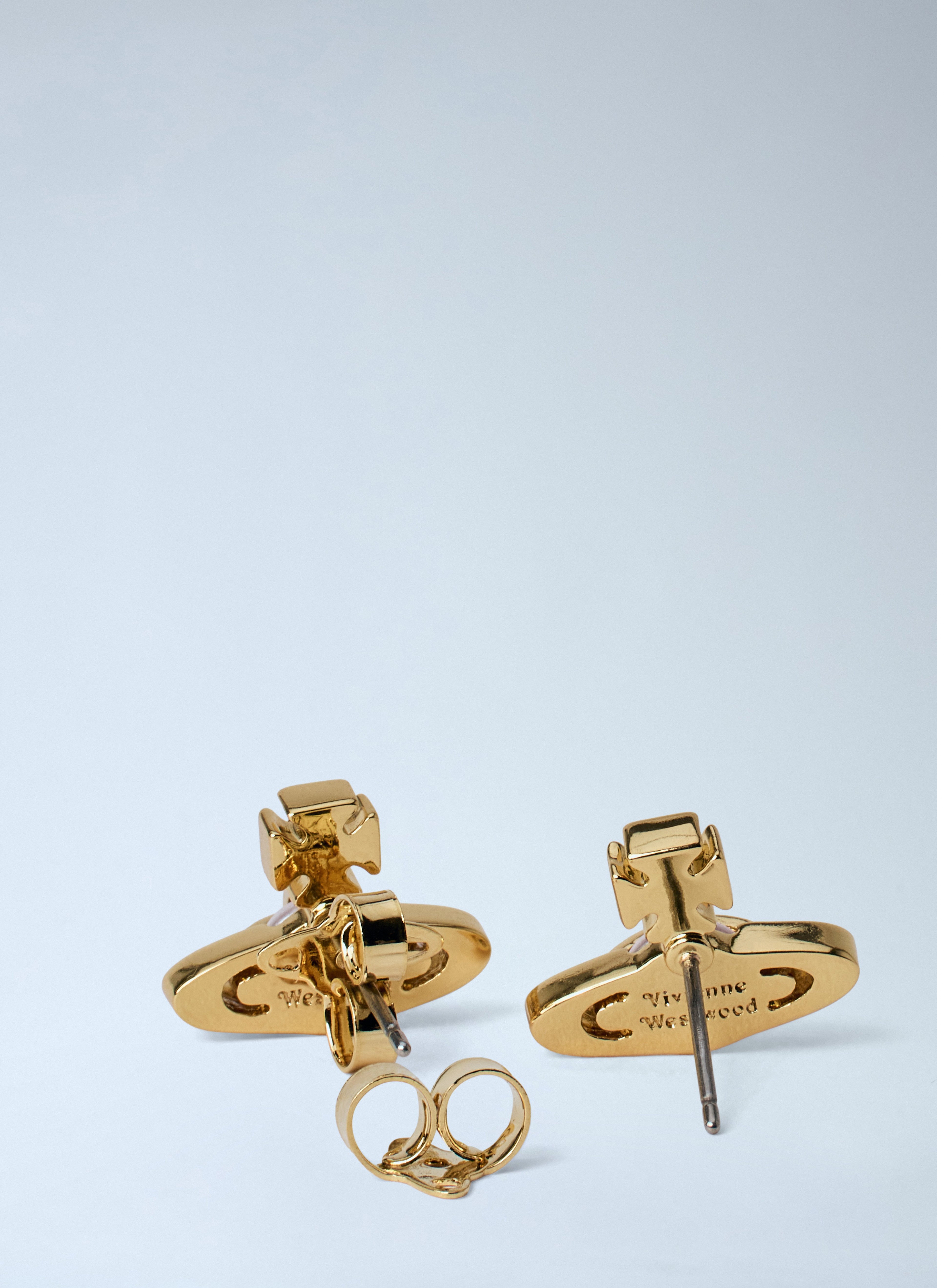 Simonetta Bas Relief Stud Earrings 
