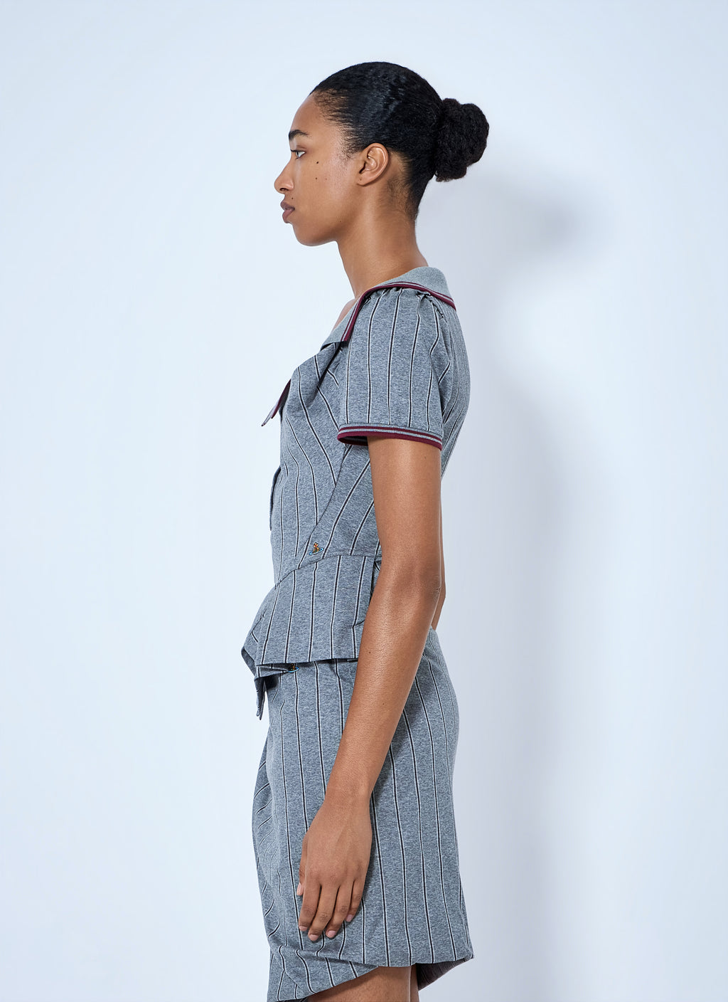 Monday Striped Cotton Polo Shirt