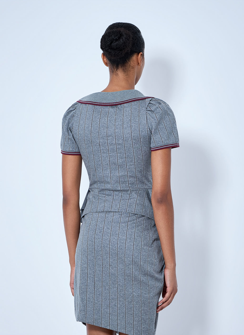 Monday Striped Cotton Polo Shirt