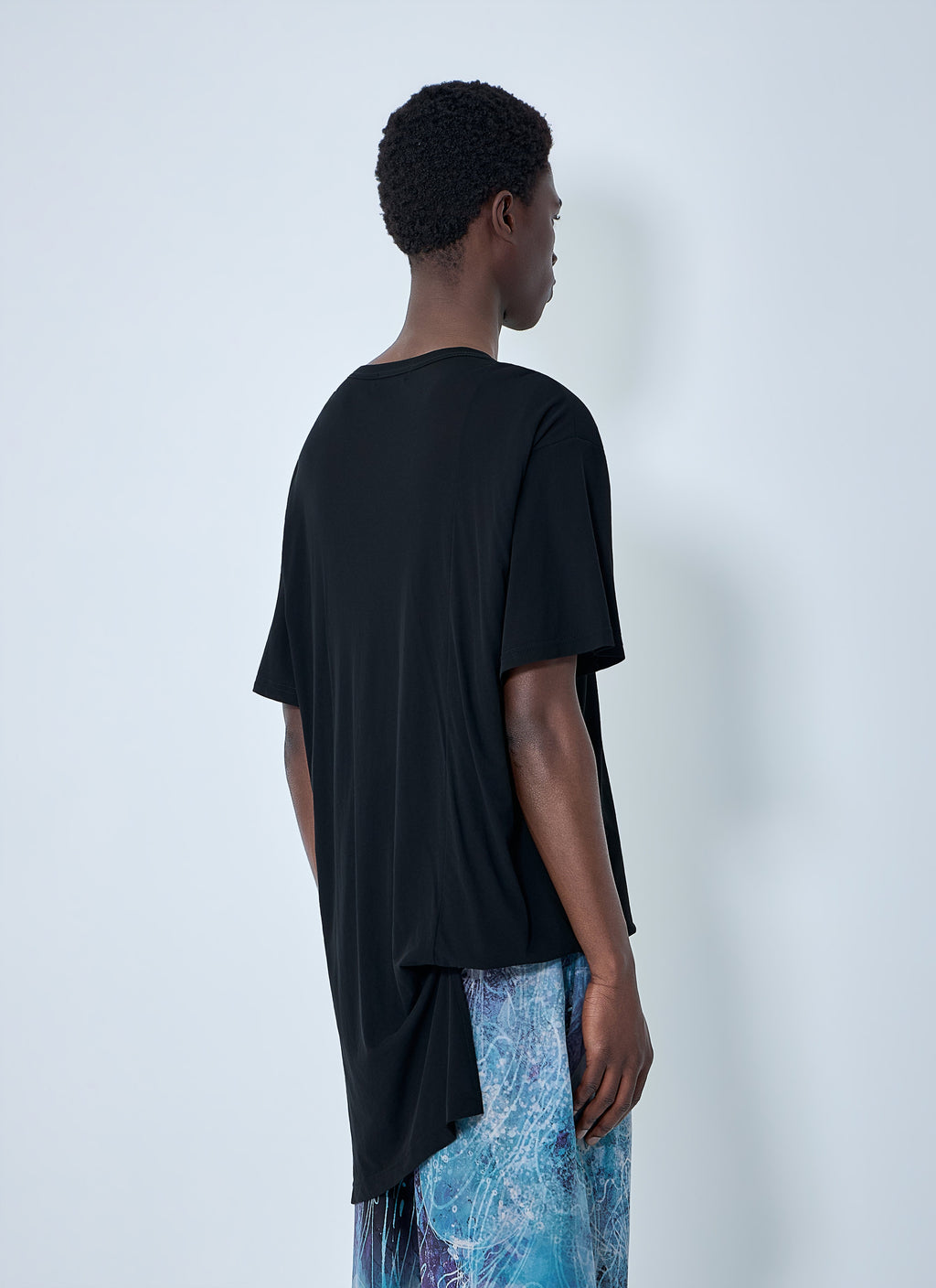 Diorama Jersey Asymmetry Hem T-Shirt