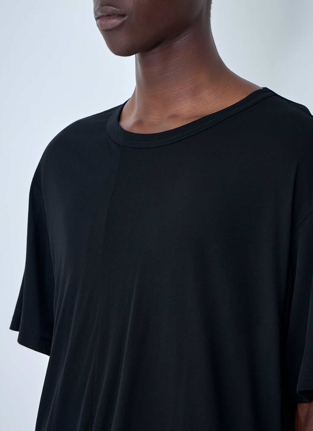Diorama Jersey Asymmetry Hem T-Shirt