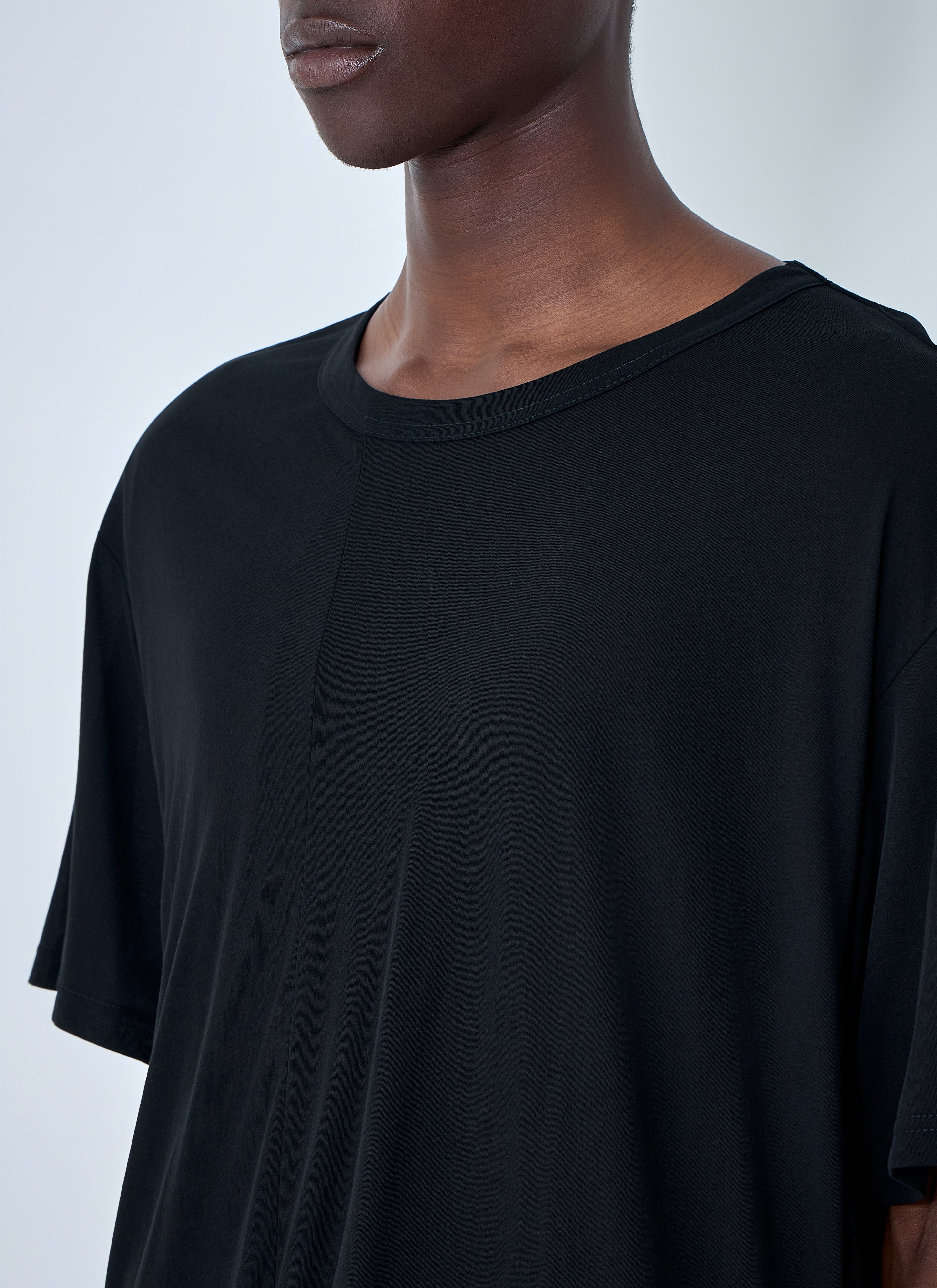 Diorama Jersey Asymmetry Hem T-Shirt