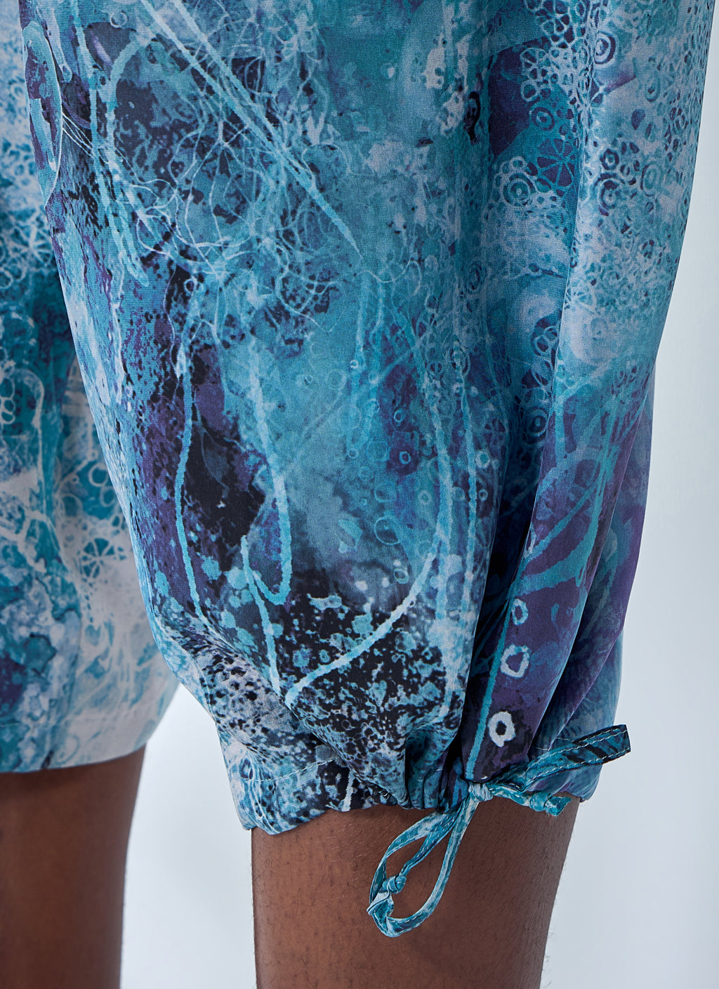 Drawstring Cropped Shorts
