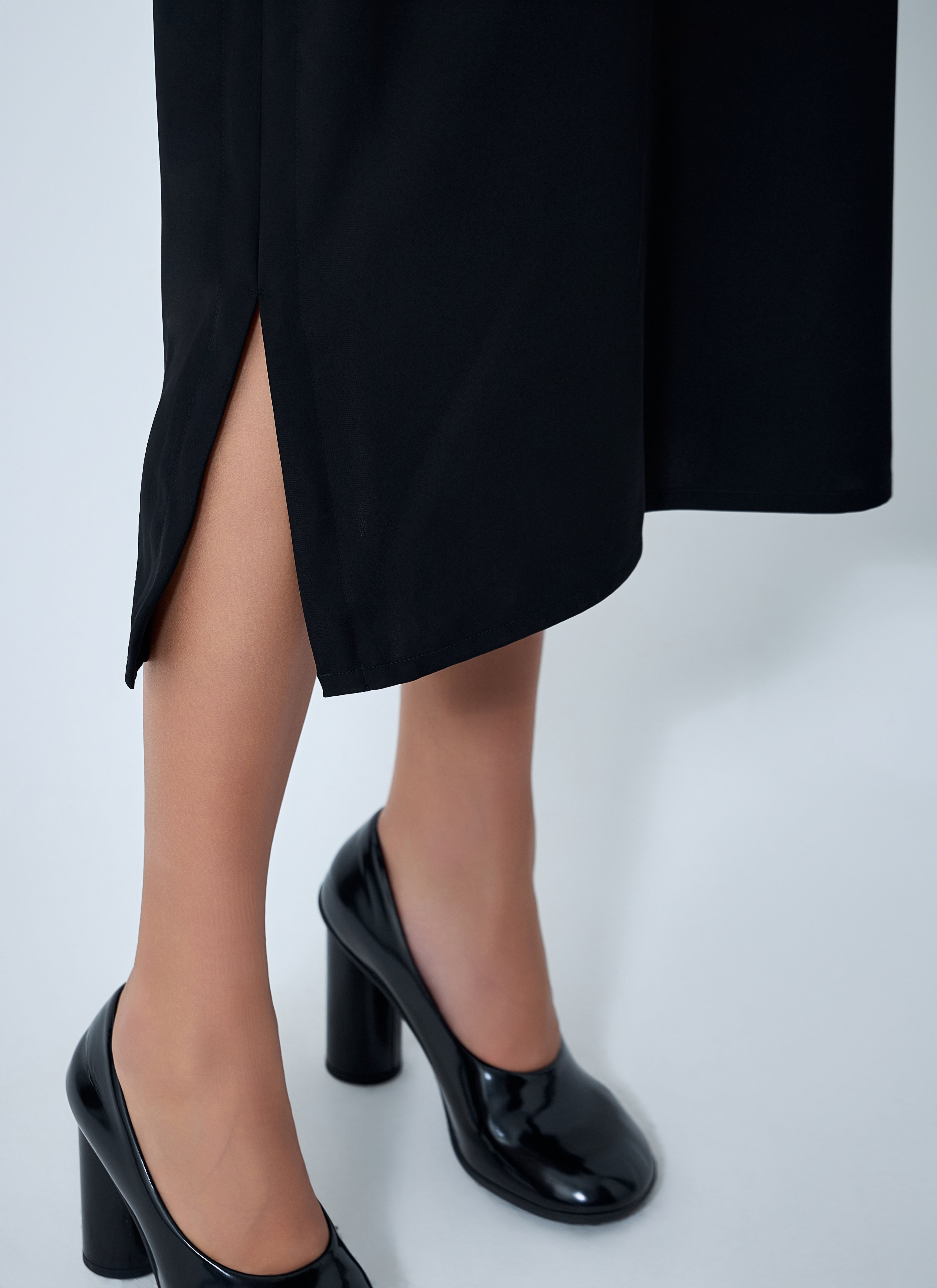 Double Knit Midi Dress