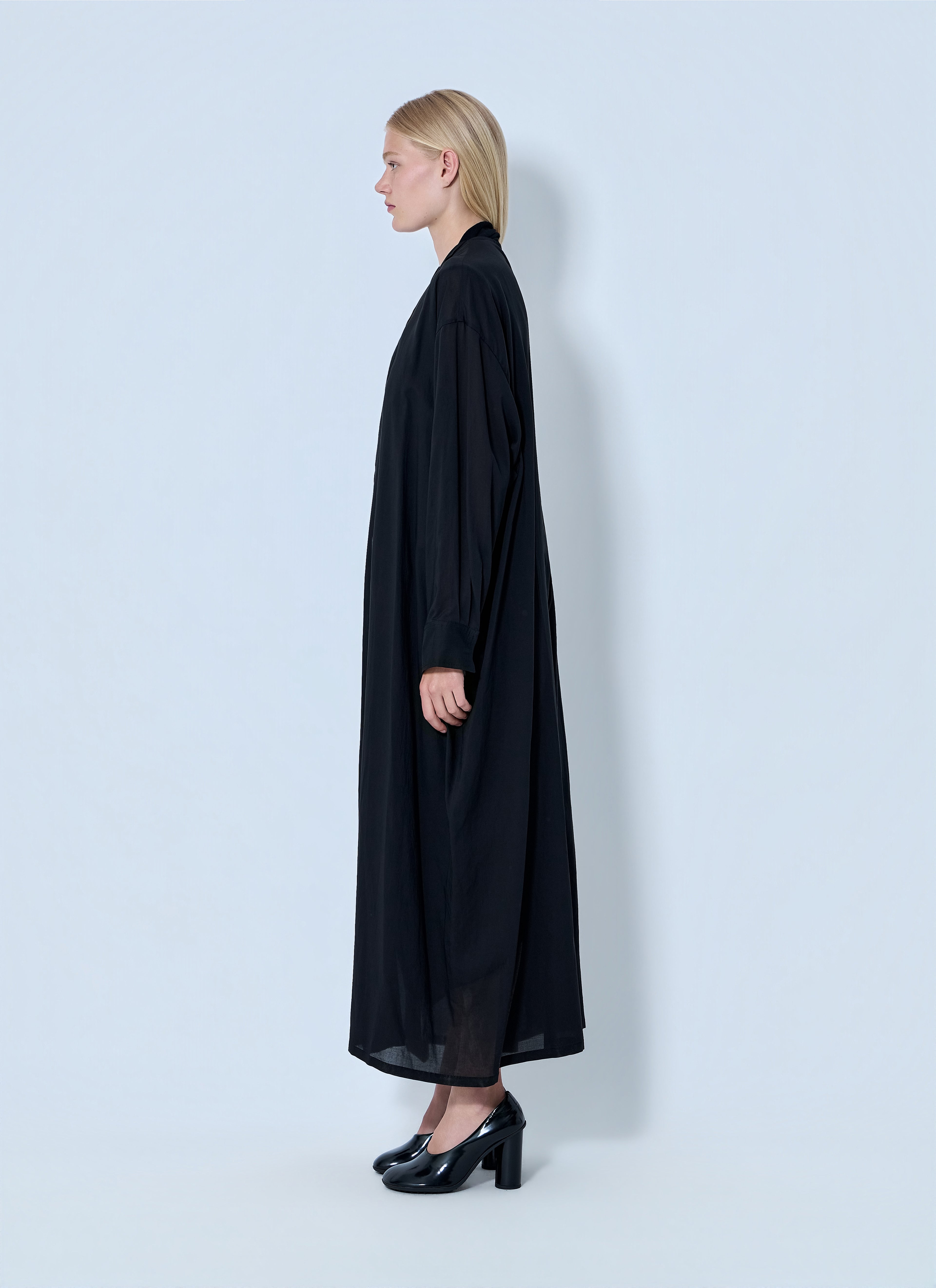 Backside Slit Long Coat