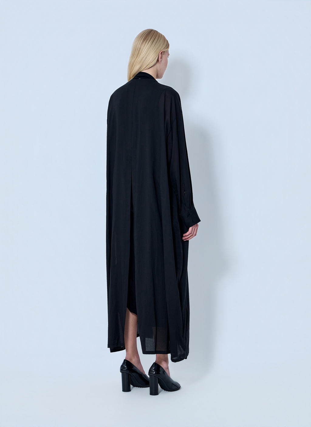 Backside Slit Long Coat