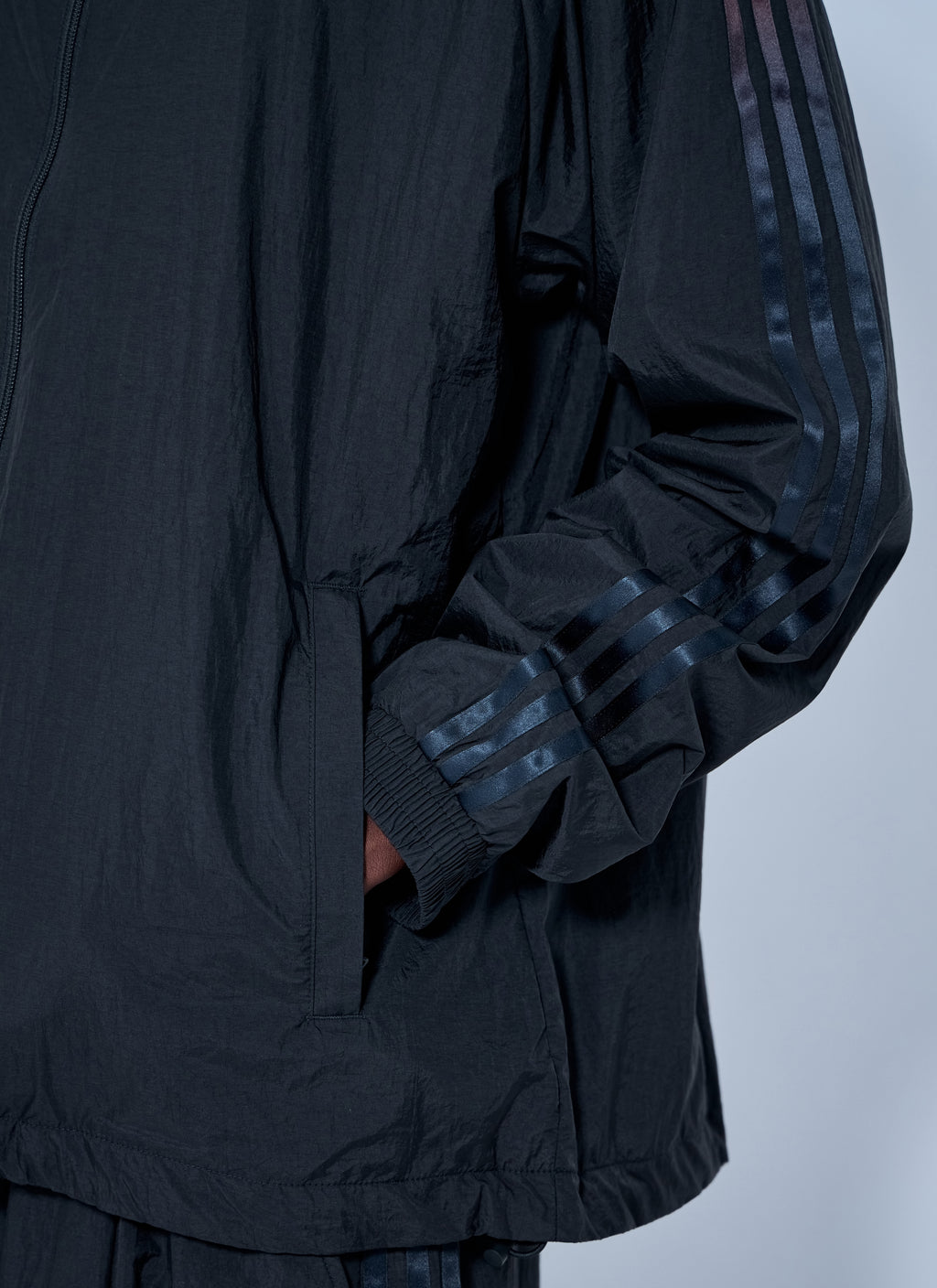Gradient 3-Stripes Nylon Jacket