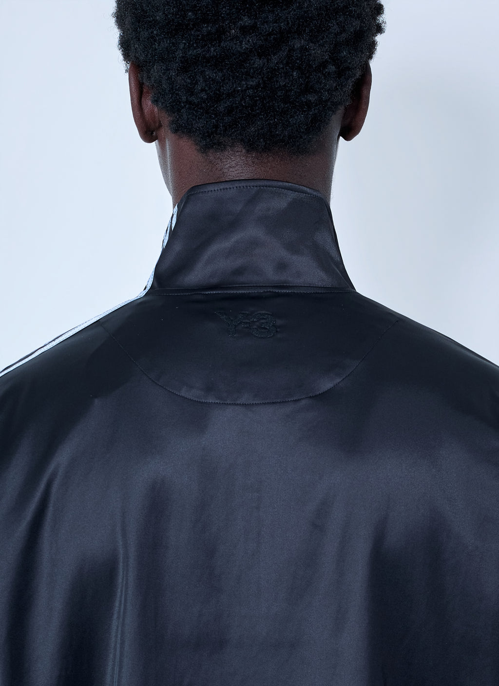 Satin Gradient 3 Stripes Track Jacket