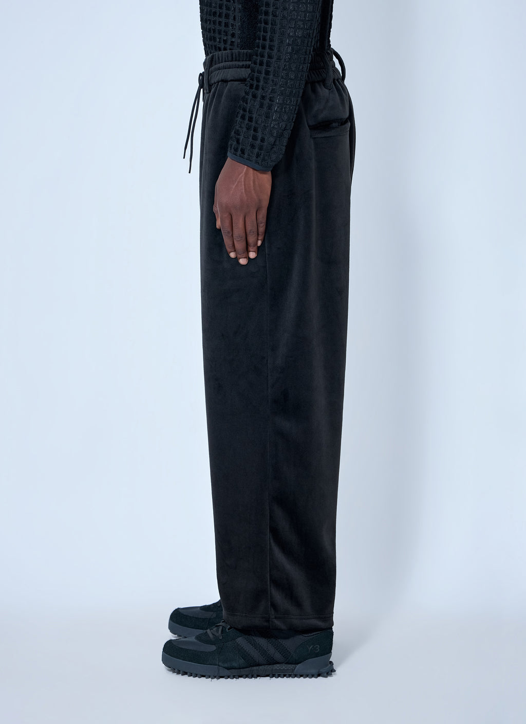 Satin Gradient 3-Stripes Track Pants